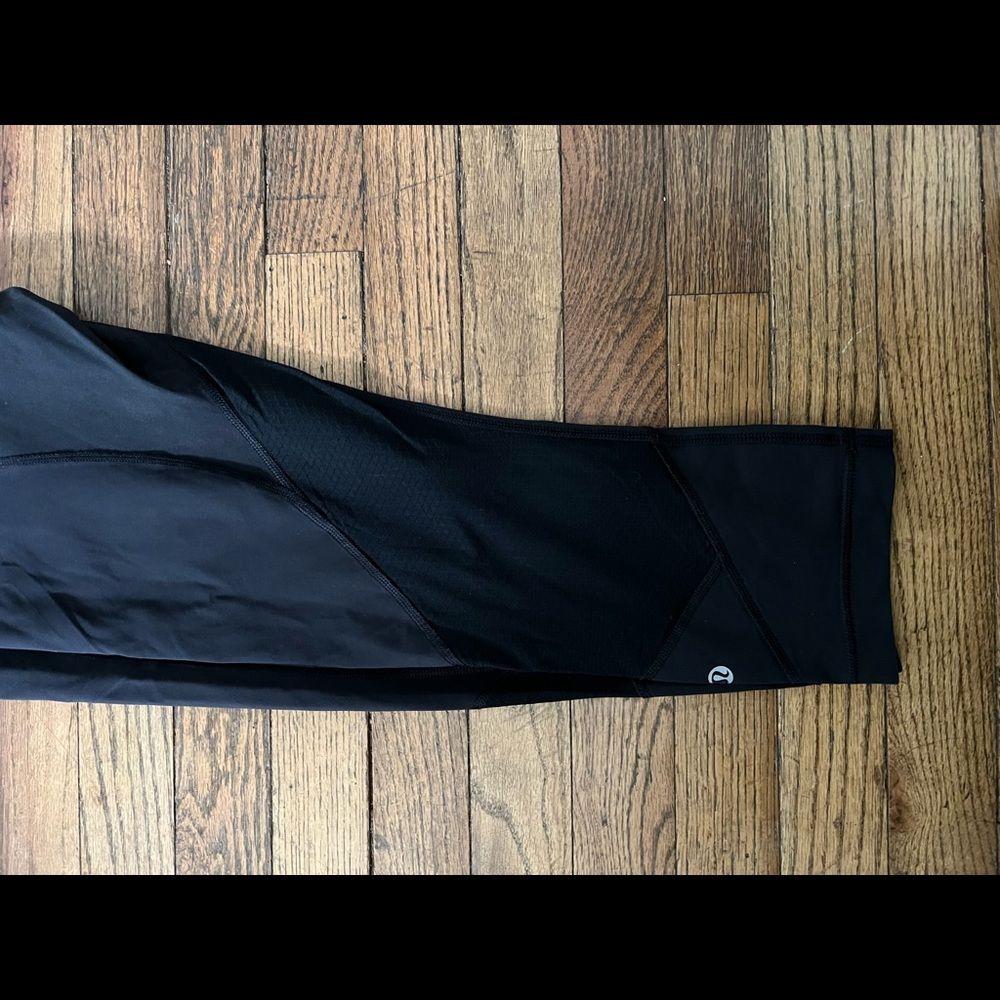 Lululemon mid rise run capris Size 8
